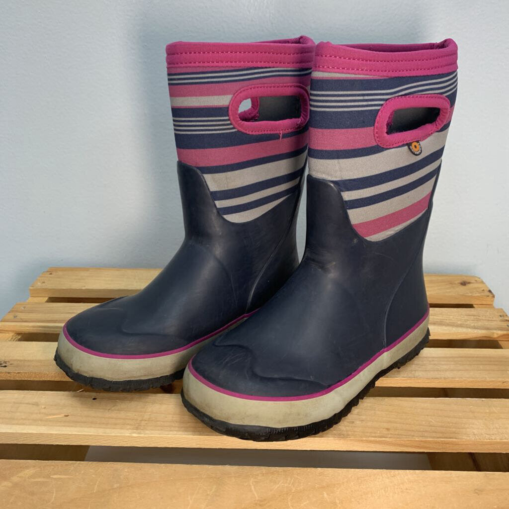 13: Waterproof Insulated Boots - Classic Spot Stripes