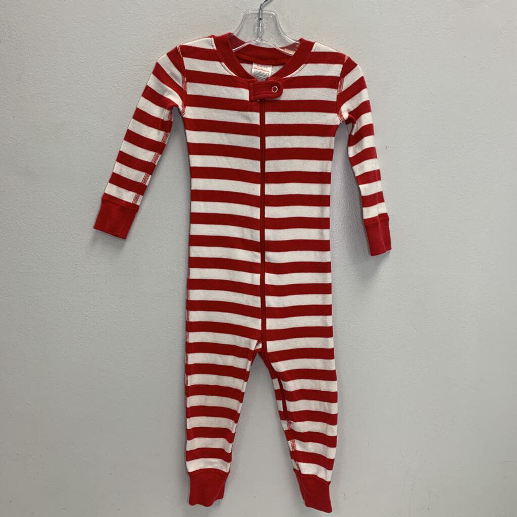 2T: Footless Sleeper - Striped