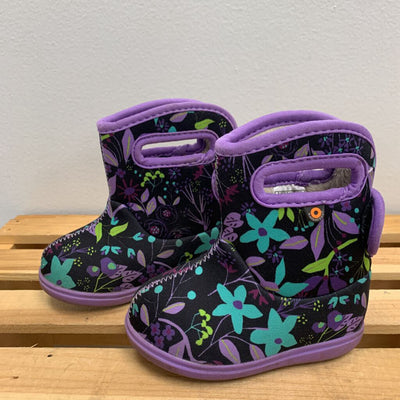 5: Waterproof Snow Boots - Floral