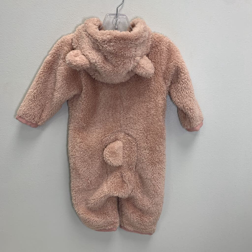 3-6M: Furry Friends Fleece Bunting