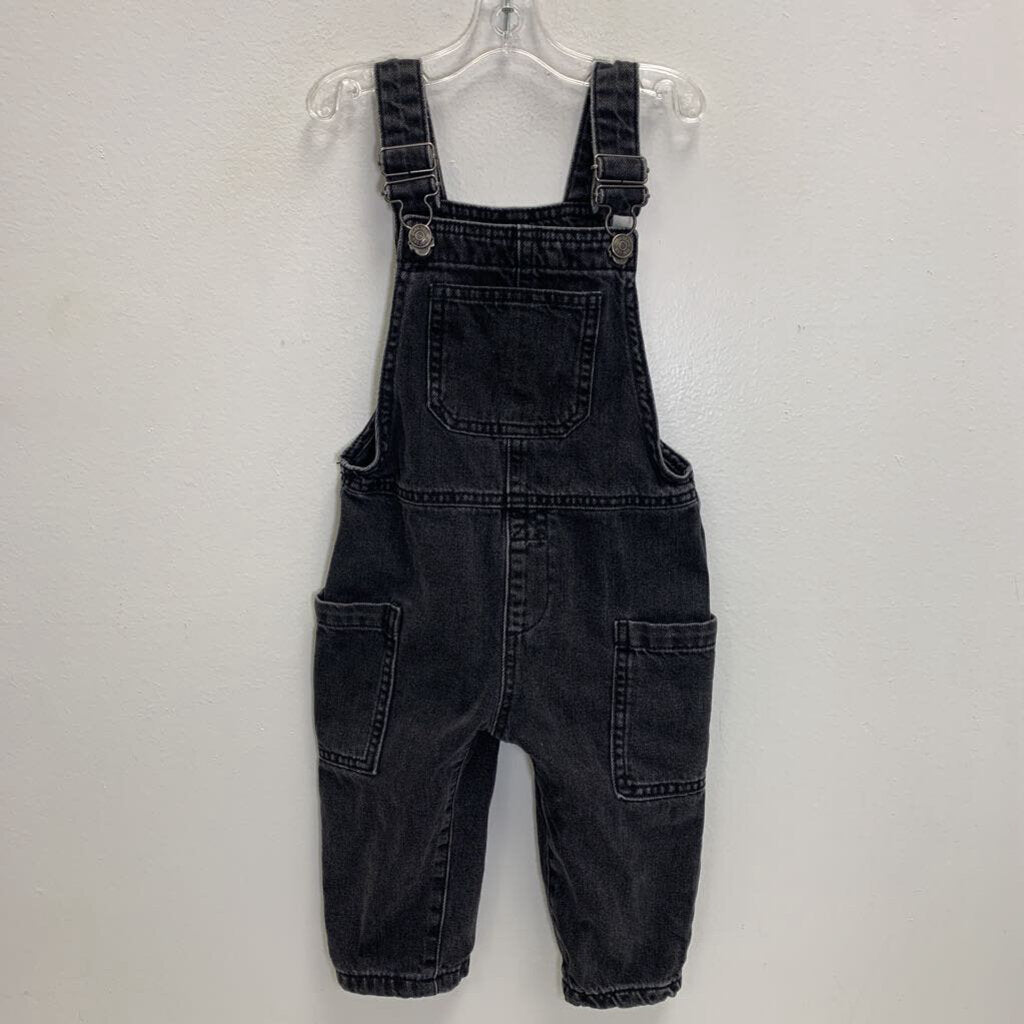12-18M: Denim Overalls