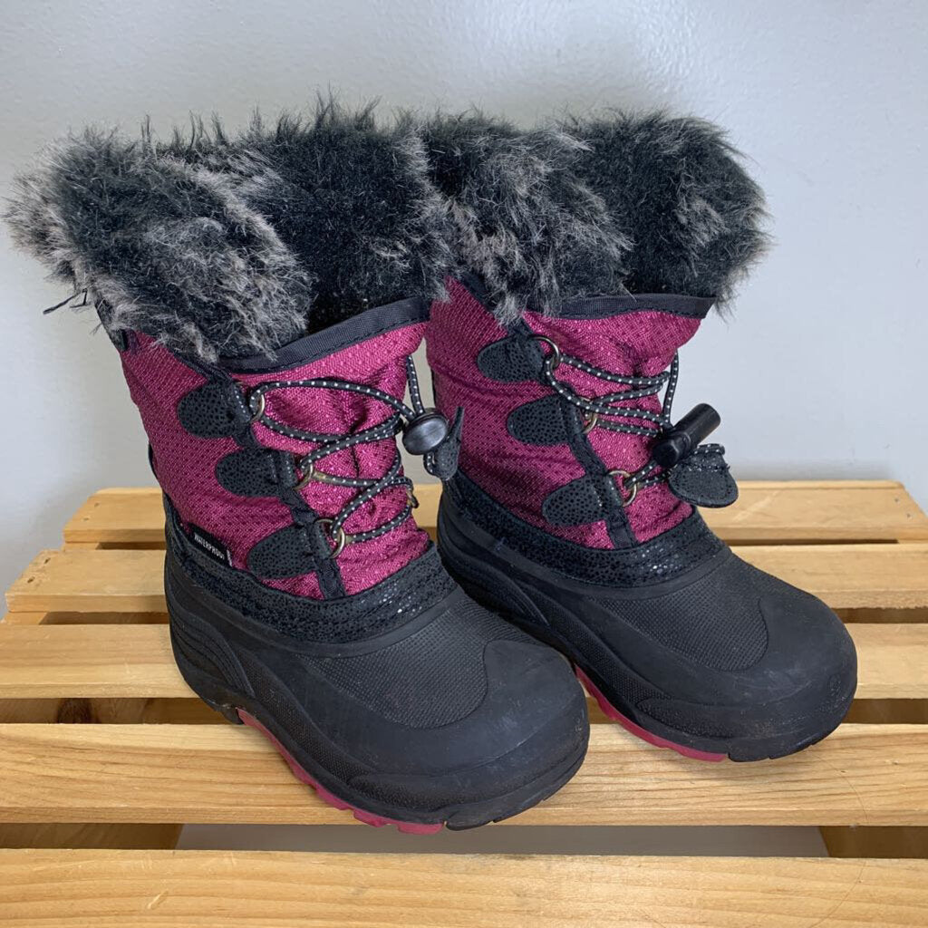 9: Amarok Faux Fur Glitter Waterproof Boots