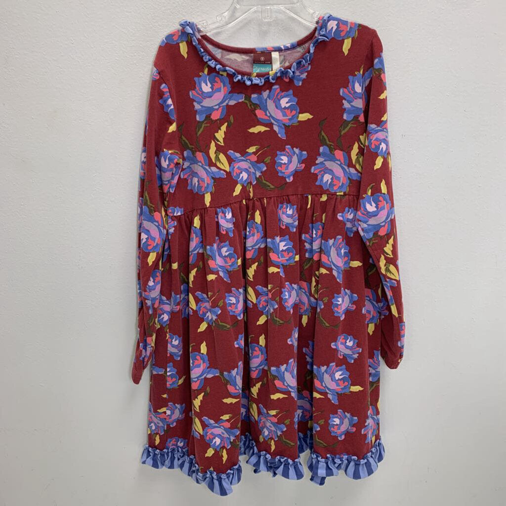 8: Character Counts Winifred Dress - Floral w/ Ruffle Trim