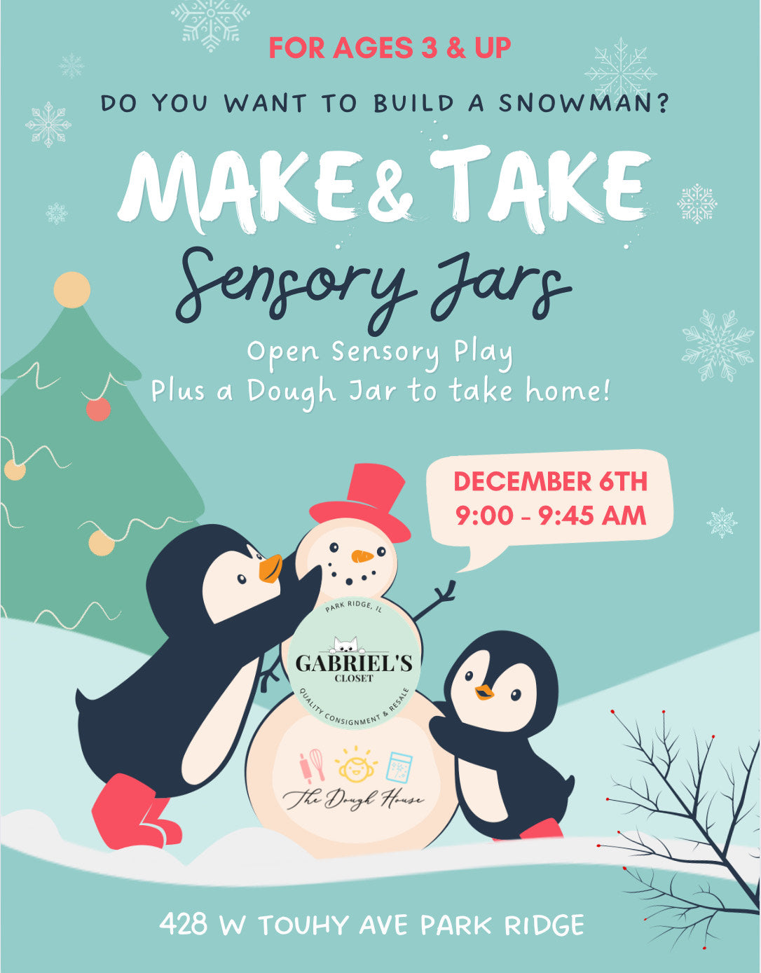 Make & Take Sensory Jars Event