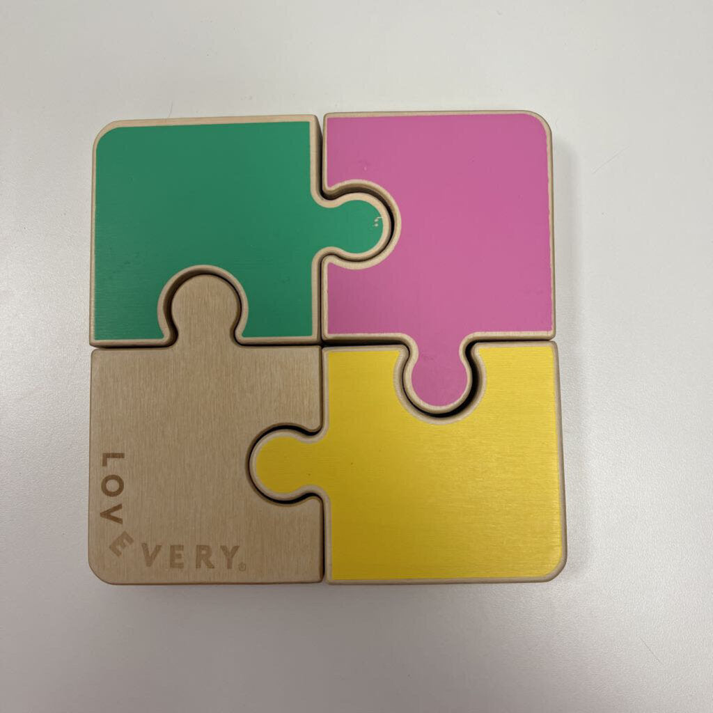 Lovevery Chunky Wooden Jigsaw Puzzle