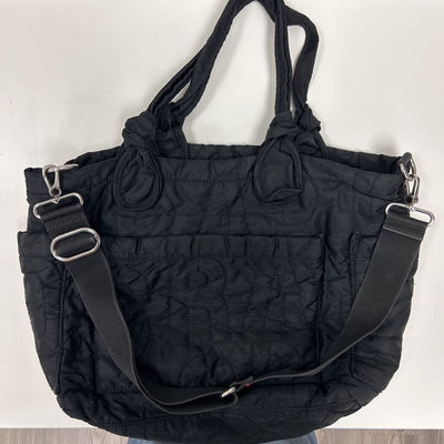 Marc by Marc Jacobs black quilted diaper bag
