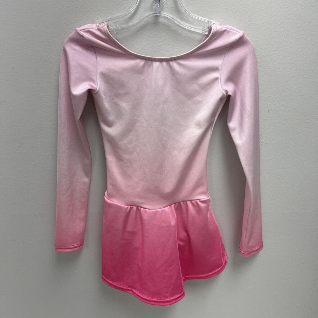 4-6: Mondor pink ombre leotard w/ skirt