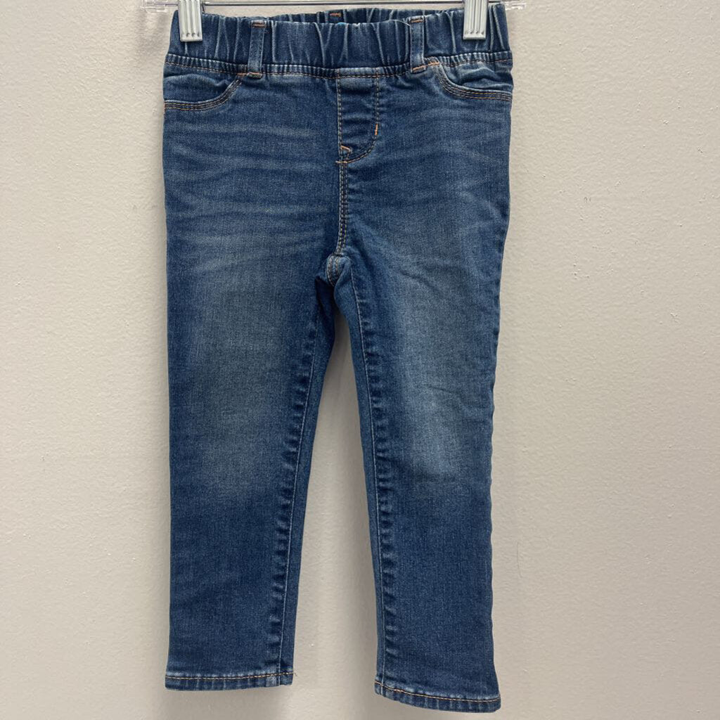 3: Gap Denim pull up blue jeans