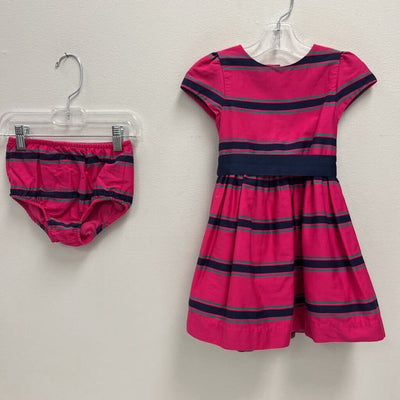 24m: Ralph Lauren striped dress with diaper cover