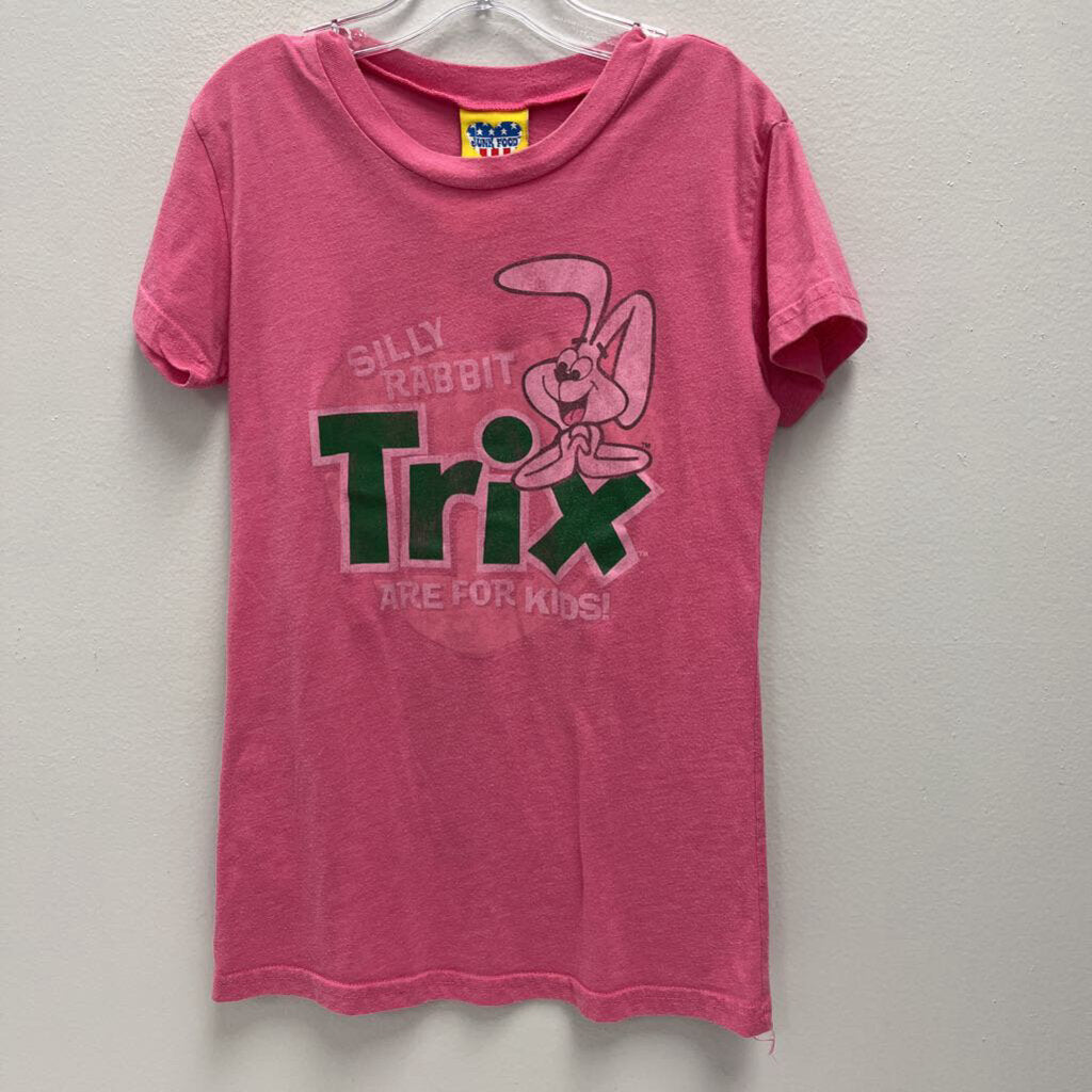 8: Junk Food pink TRIX tshirt