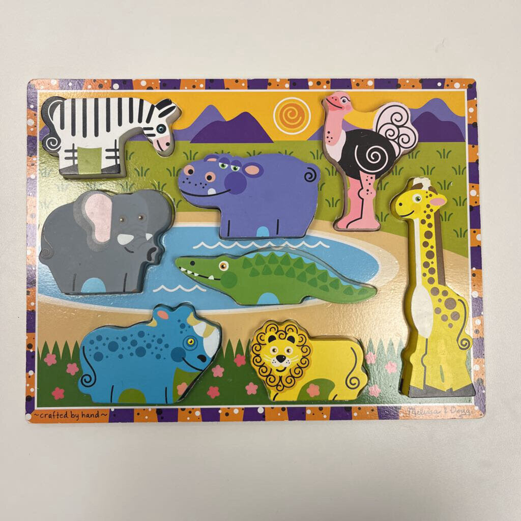 Melissa & Doug Safari Animals Puzzle