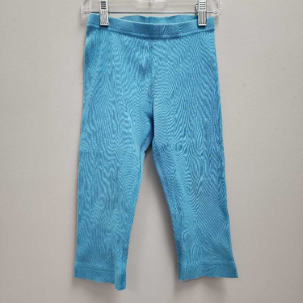 6: Hanna Andersson blue ribbed leggings