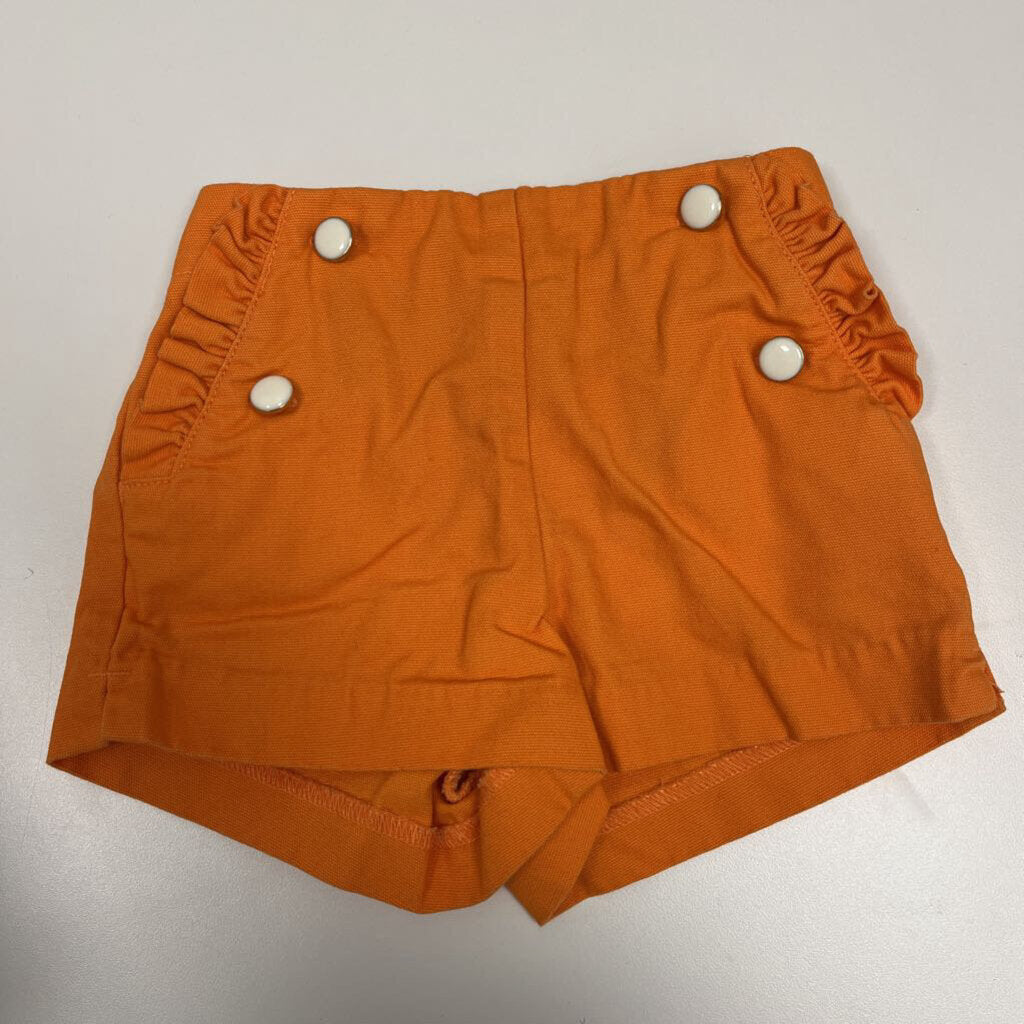 Size 12-18m: Janie and Jack orange shorts